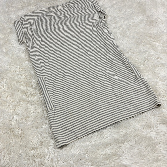 Athleta Women’s Ease Up Sweatshirt Dress striped jersey   Size XS - Picture 8 of 11